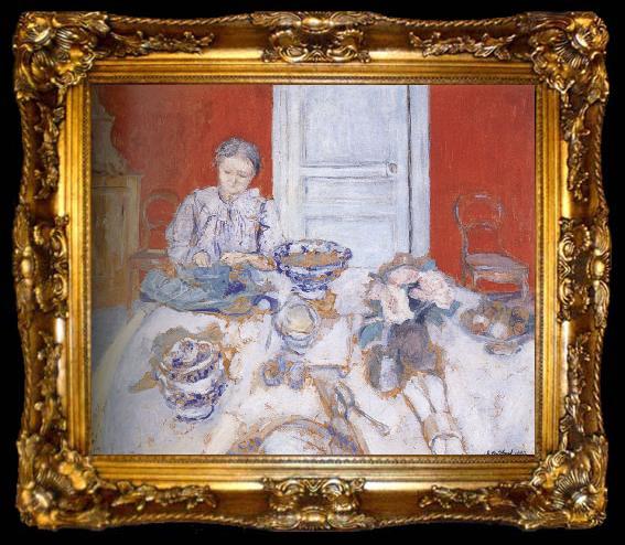framed  Edouard Vuillard Vuillard mother, ta009-2